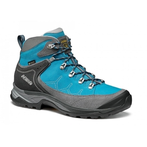 Bottes Asolo FALCON LTH GV - Chaussure Randonnée Grey/Cyan Blue Femme | KBT-51434807