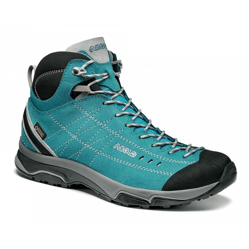 Bottes Asolo NUCLEON MID GV - Chaussure Randonnée North Sea/Silver Femme | MXZ-13467069