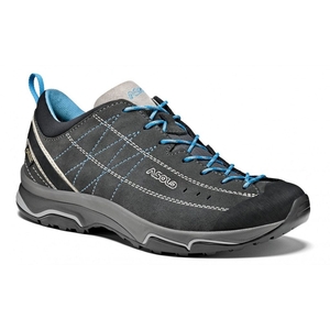 Chaussures Asolo NUCLEON GV - Chaussure Randonnée Graphite/Silver/Cyan Blue Femme | BTX-77142361