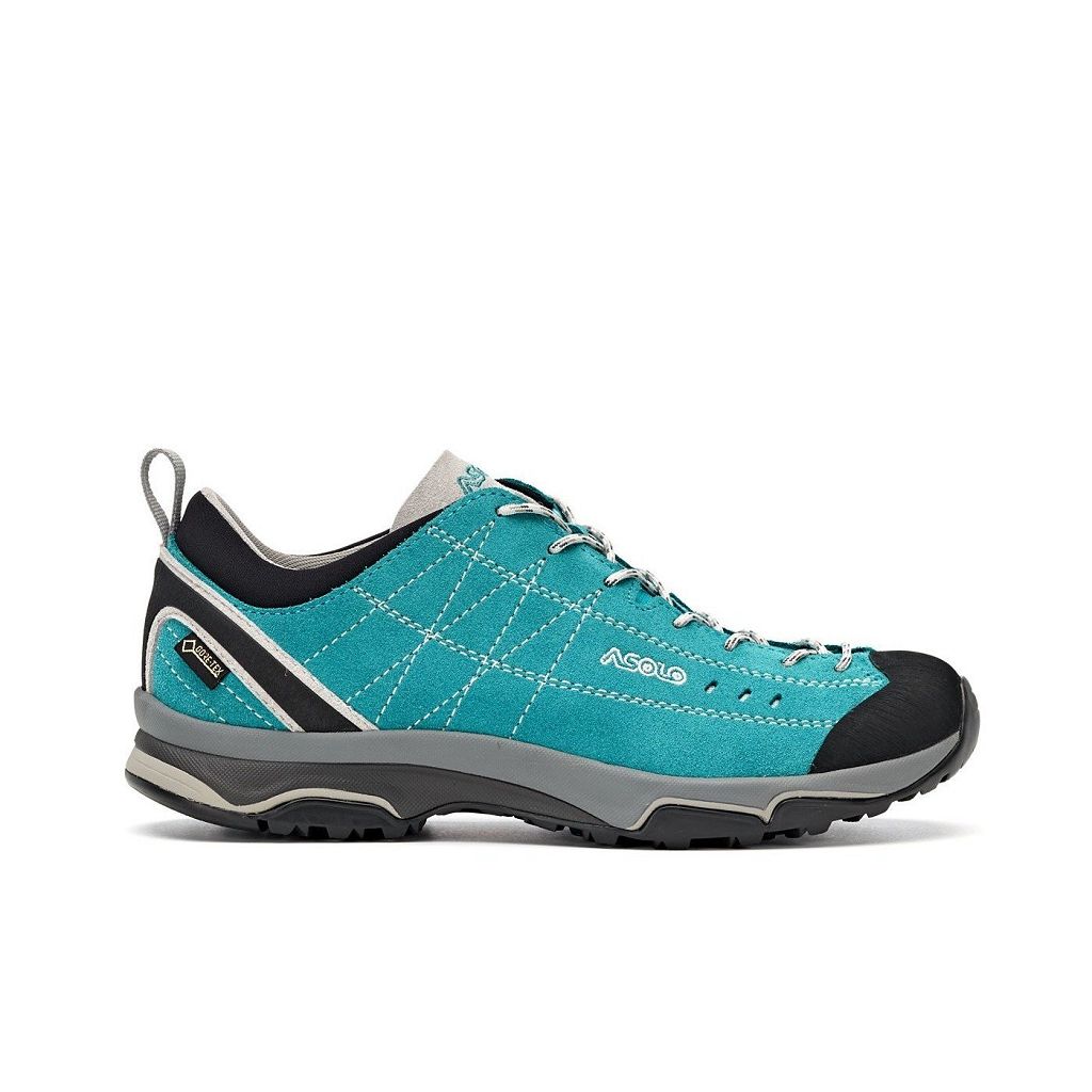 Chaussures Asolo NUCLEON GV - Chaussure Randonnée North Sea/Silver Femme | SCZ-41307681