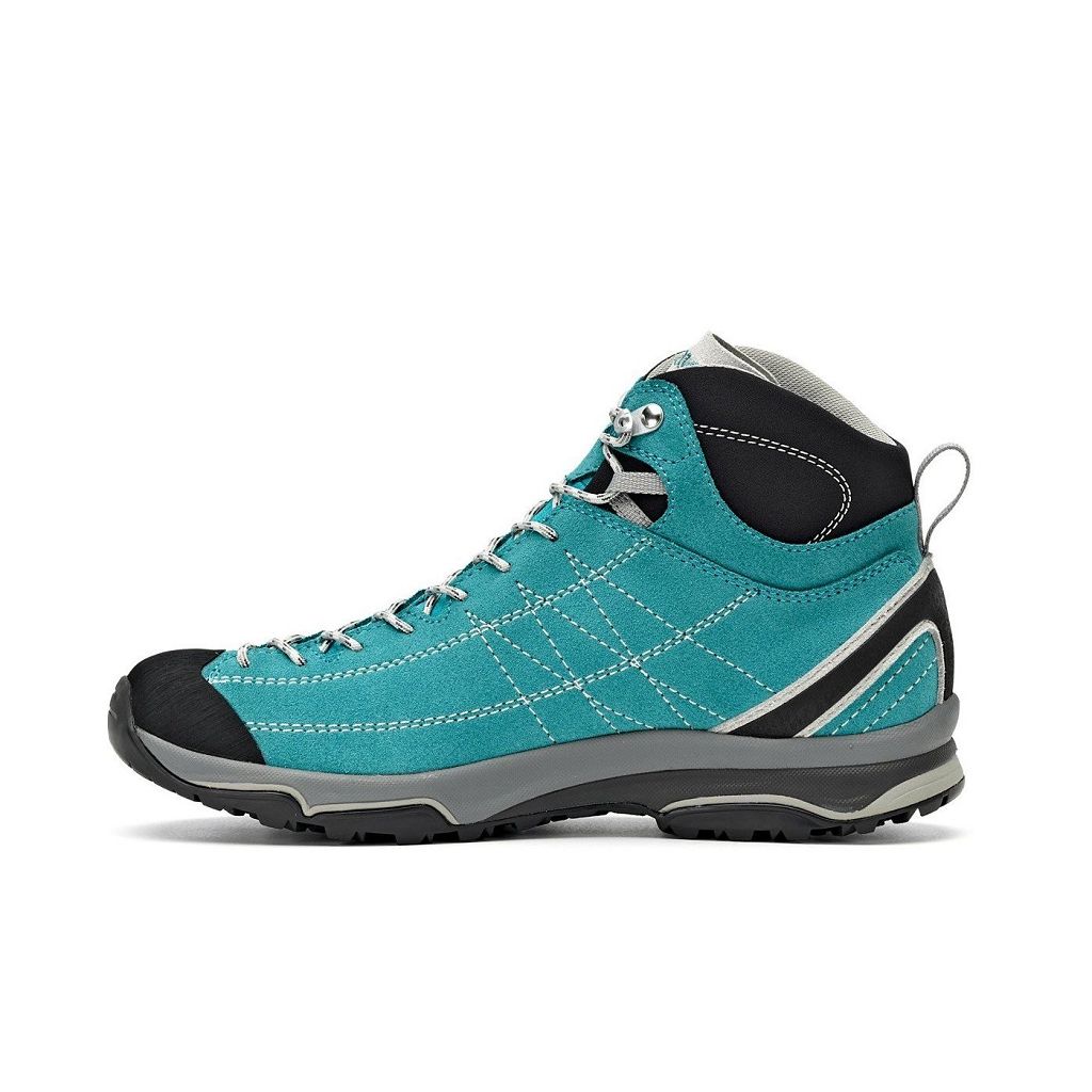 Bottes Asolo NUCLEON MID GV - Chaussure Randonnée North Sea/Silver Femme | MXZ-13467069