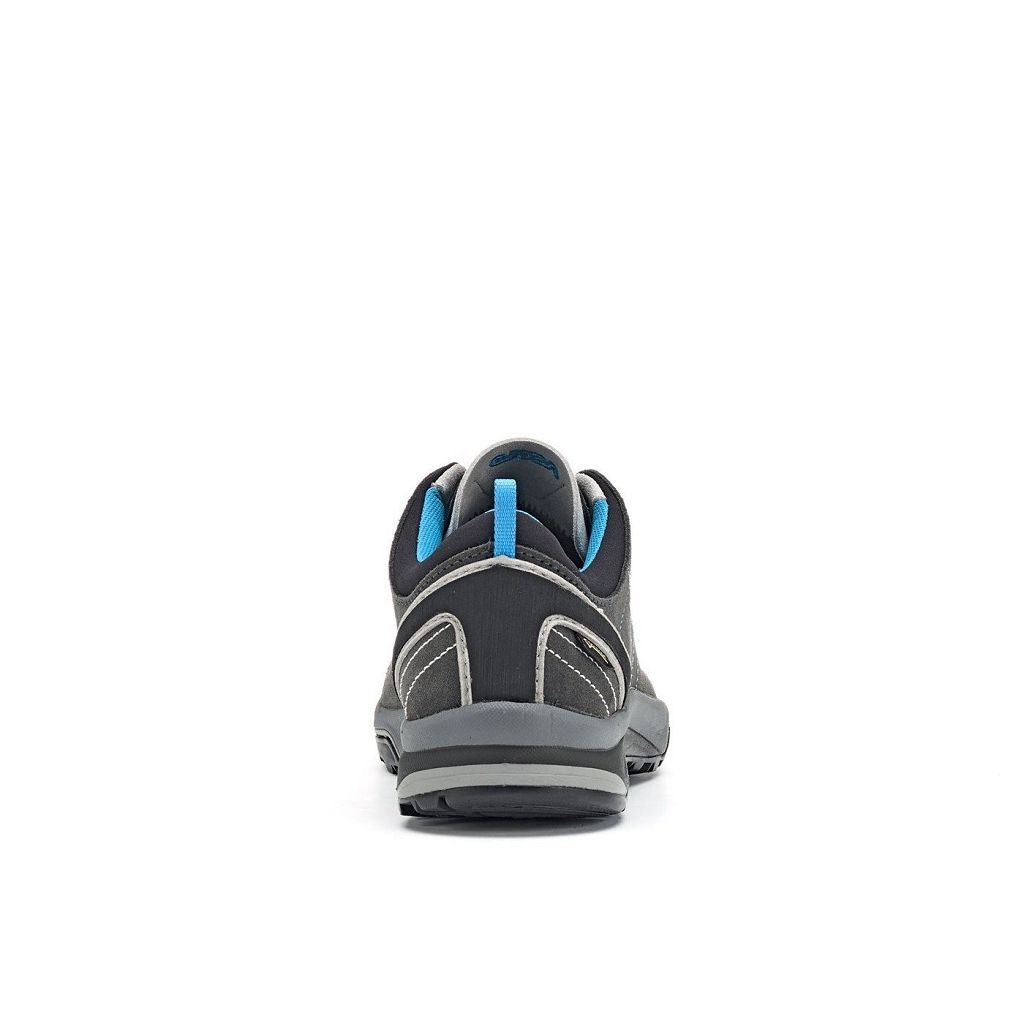 Chaussures Asolo NUCLEON GV - Chaussure Randonnée Graphite/Silver/Cyan Blue Femme | BTX-77142361