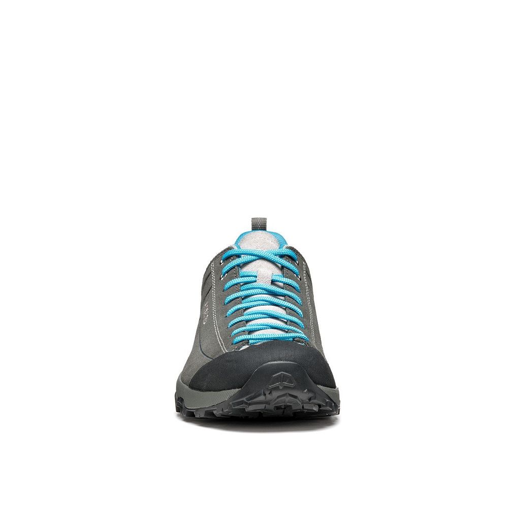 Chaussures Asolo SPACE GV - Chaussure Randonnée Graphite/Cyan Blue Femme | SPP-48871609