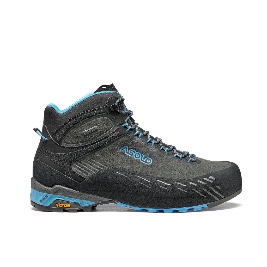 Bottes Asolo ELDO MID LTH GV - Chaussure Randonnée Graphite/Blue Moon Femme | LLC-31923288