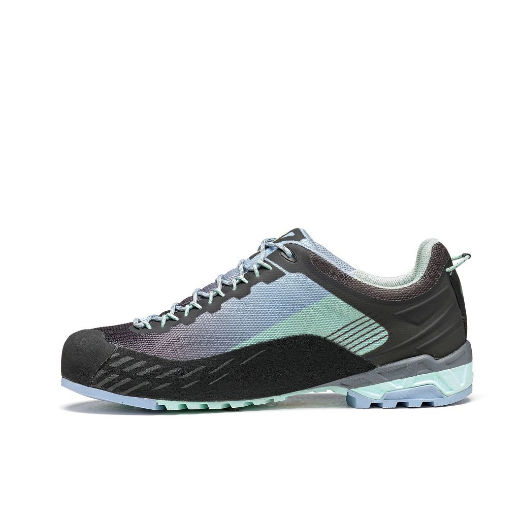 Chaussures Asolo ELDO GV - Chaussure Randonnée Brook Green/Blue Fog Femme | WXF-40377354