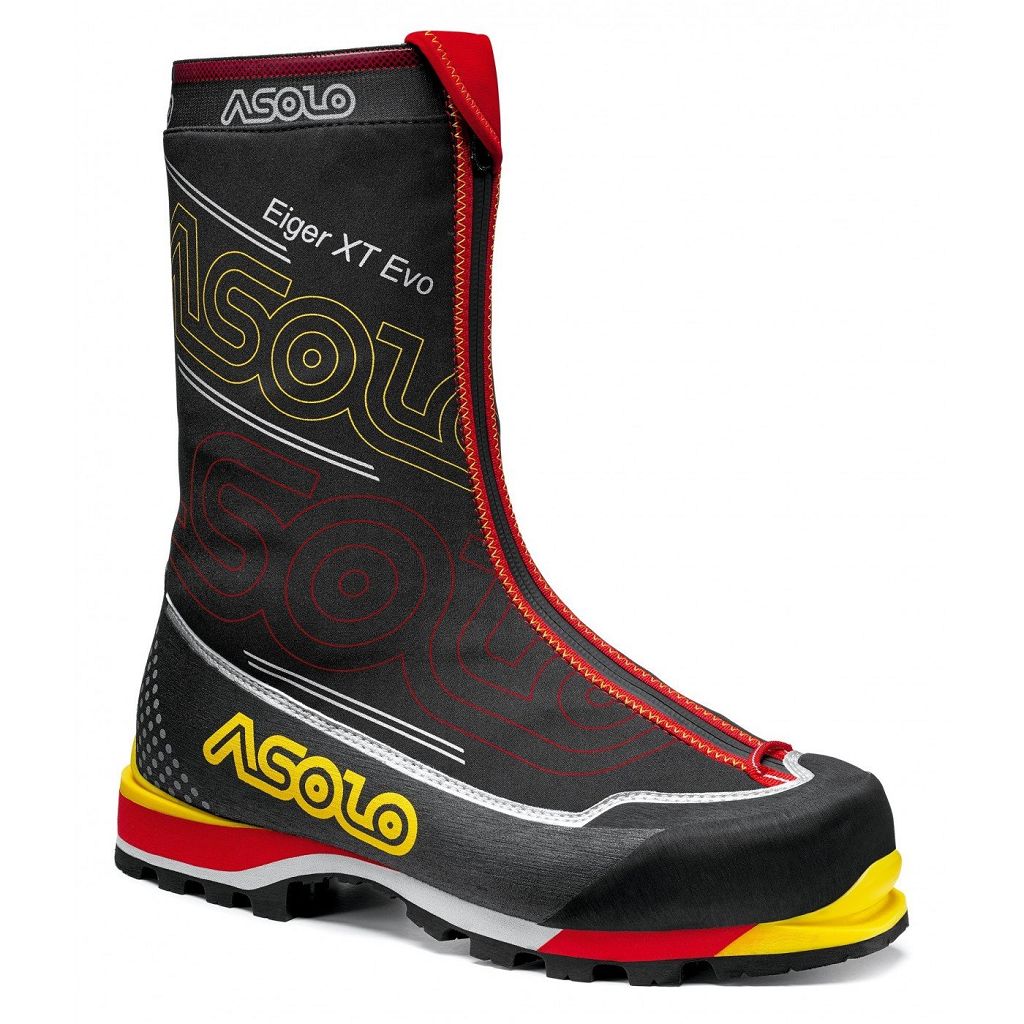 Bottes Asolo EIGER XT EVO GV - Chaussure De Montagne Black/Red Homme | HNR-51995014