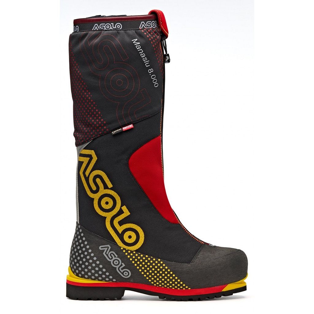 Bottes Asolo MANASLU 8000 GV - Chaussure De Montagne Black/Red Homme | RAA-72864800