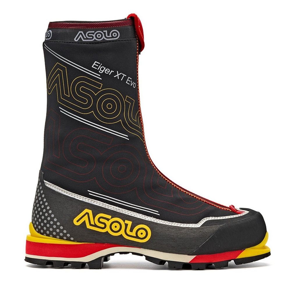 Bottes Asolo EIGER XT EVO GV - Chaussure De Montagne Black/Red Homme | HNR-51995014