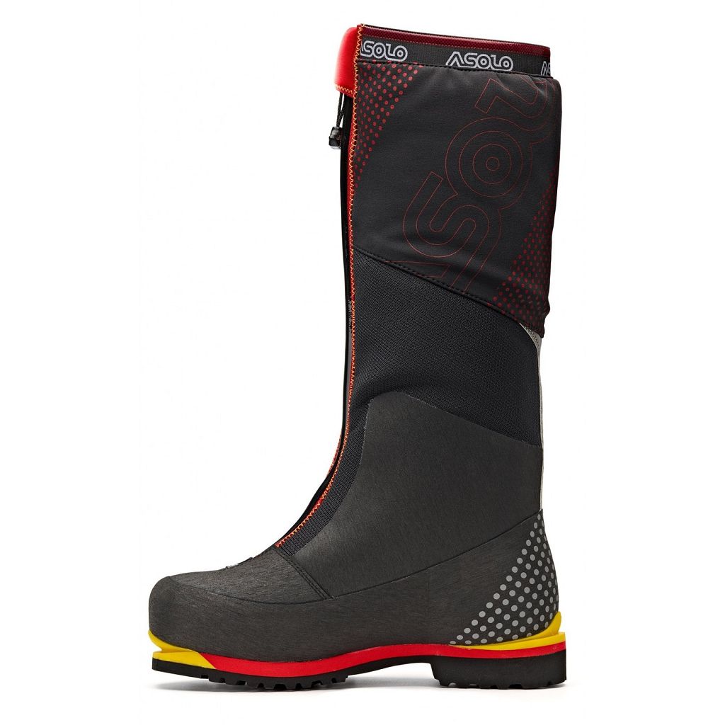 Bottes Asolo MANASLU 8000 GV - Chaussure De Montagne Black/Red Homme | RAA-72864800