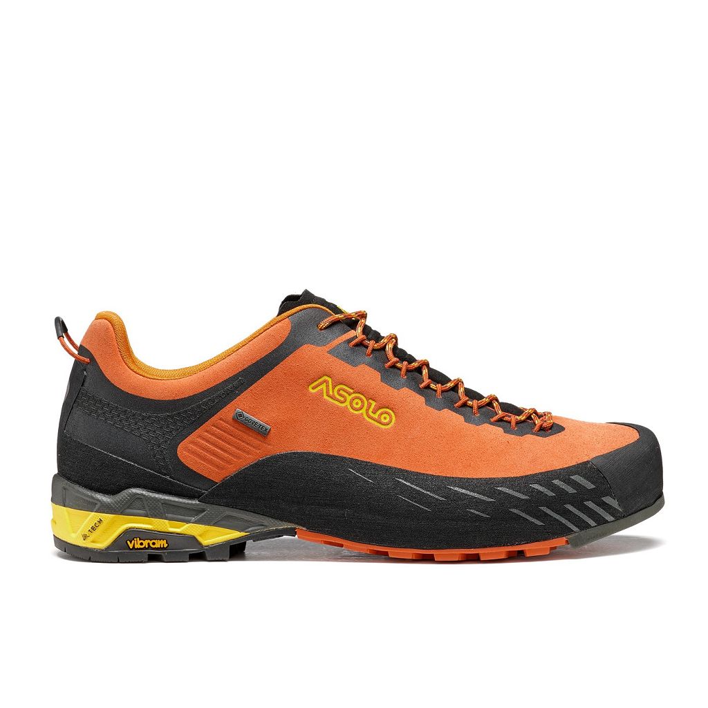 Chaussures Asolo ELDO LTH GV - Chaussure Randonnée Orange/Yellow Homme | BXK-87113548