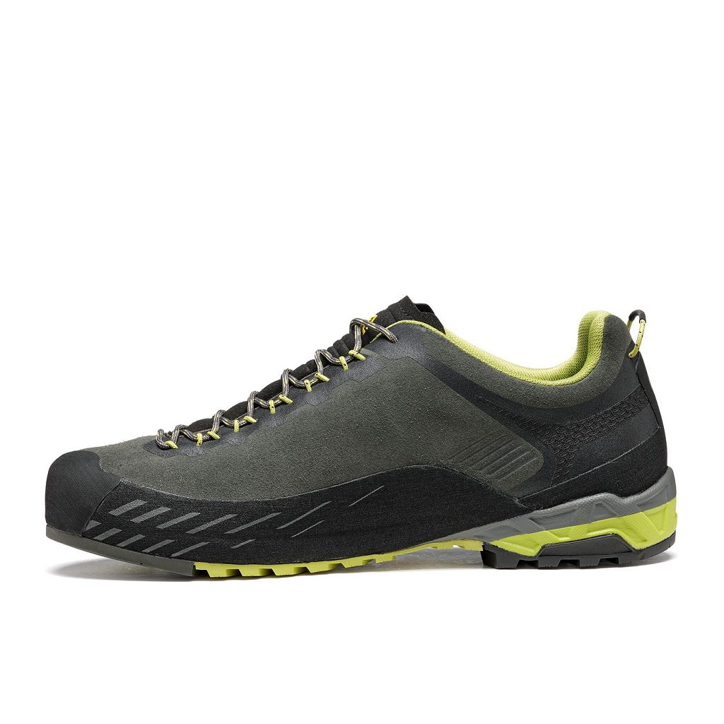 Chaussures Asolo ELDO LTH GV - Chaussure Randonnée Graphite/Green Oasis Homme | RDY-95549752