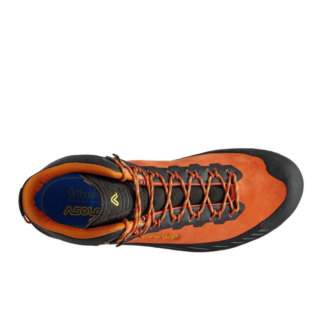 Bottes Asolo ELDO MID LTH GV - Chaussure Randonnée Orange/Yellow Homme | JQD-71354795