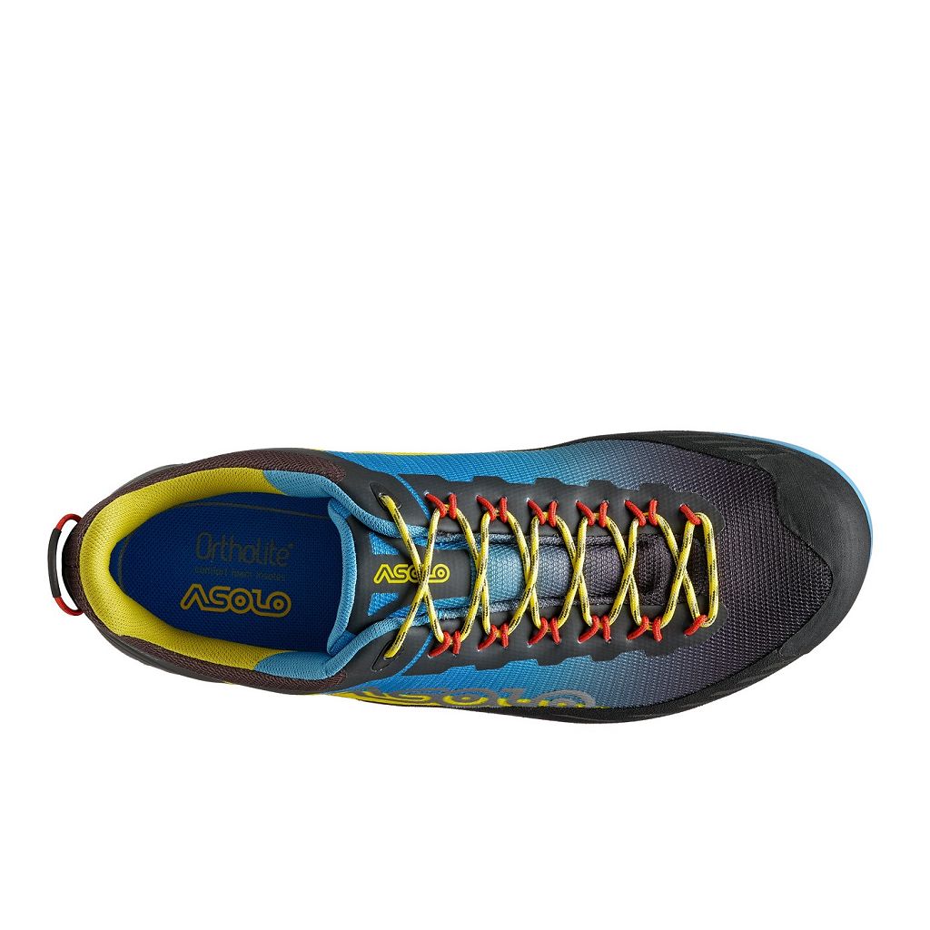 Chaussures Asolo ELDO GV - Chaussure Randonnée Yellow/Blue Moon Homme | YPC-42120093