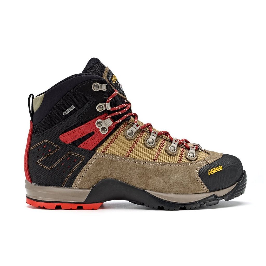 Bottes Asolo FUGITIVE GTX - Chaussure Randonnée Wool/Black Homme | JAL-21690750