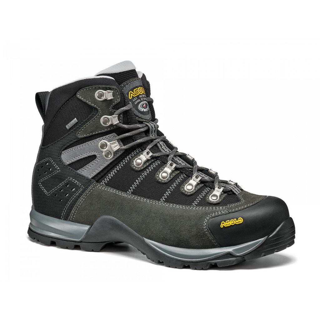 Bottes Asolo FUGITIVE GTX - Chaussure Randonnée Light Black/Grey Homme | XCL-43225020