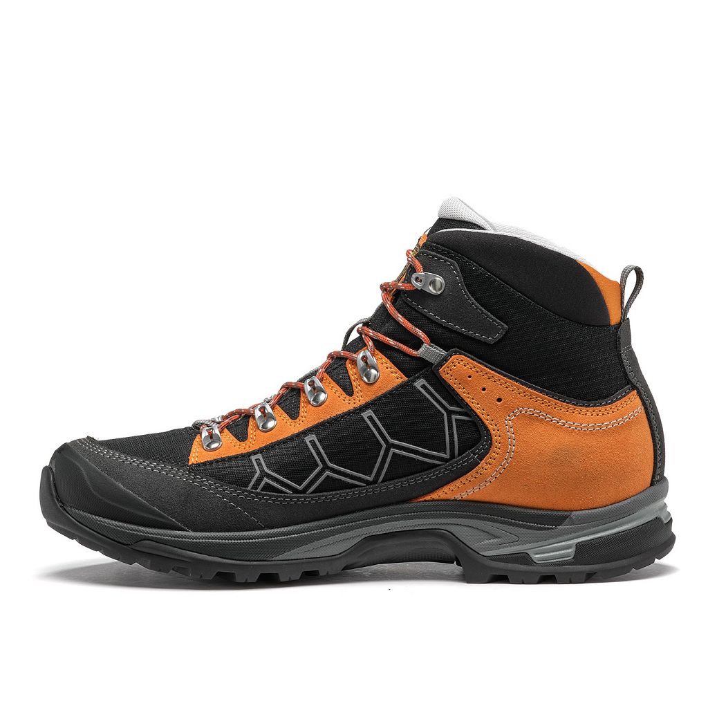 Bottes Asolo FALCON GV - Chaussure Randonnée Graphite/Black/Pumpkin Homme | UHC-47175102