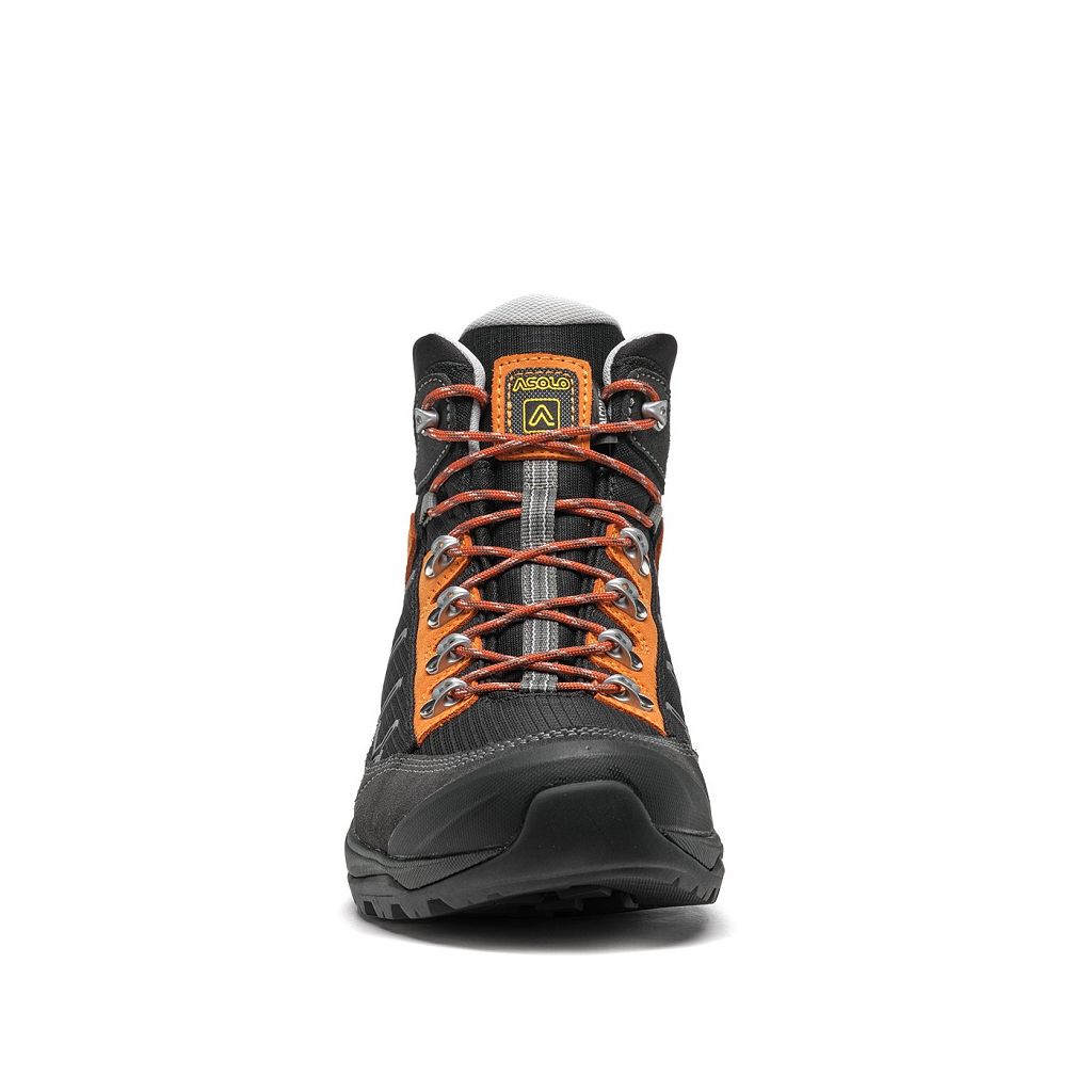 Bottes Asolo FALCON GV - Chaussure Randonnée Graphite/Black/Pumpkin Homme | UHC-47175102