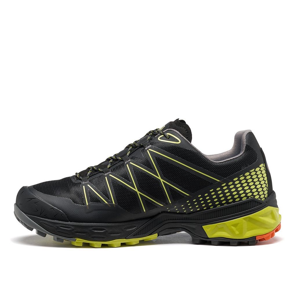 Chaussures Asolo TAHOE GTX - Chaussure Randonnée Black/Safety Yellow Homme | CZB-47520471